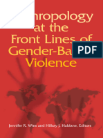 Jennifer R. Wies, Hillary J. Haldane - Anthropology at the Front Lines of Gender-based Violence-Vanderbilt University Press (2011)