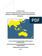 Analisis Potensi Dan Manfaat Rantai Nilai Kawasan Regional Comprehensive Economic Partnership Bagi Indonesia KC