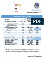 1st Proff MBBS - KMU - Block A - Course Content