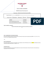 #PPE 5 OSCA Criteria Sheet IV Infusion 2023