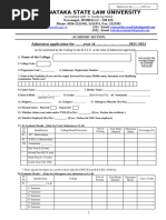 Admission Application KSL