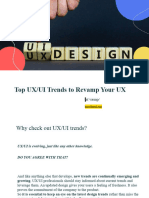 Top UX/UI Trends To Revamp Your UX: Ri Væmp