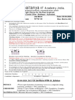 20-04-2024 - SR C-120 - Jee-Mains - WTM-30 - Q Paper