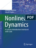 Nonlinear Dynamics - A Concise Introduction Interlaced With Code
