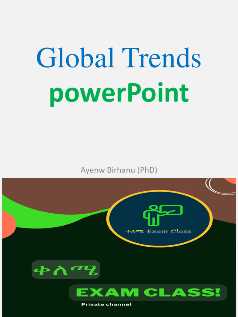 Understanding Global Trends in IR | PDF | International Relations ...