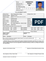 Admission Form