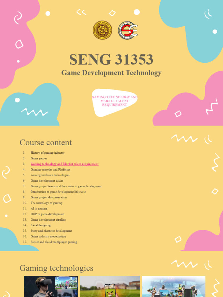 Gaming Technology and Market Trends | PDF | Virtual Reality | Augmented ...