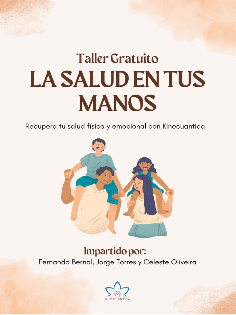 Taller Gratuito La Salud en Tus Manos.01 | PDF | Mecánica cuántica ...
