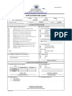 CS Form No. 6 Revised 2020 Application For Leave Fillable 1 2