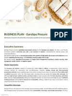Business Plan EuroSpa Procure 200324