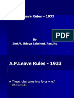 AP Leave Rules