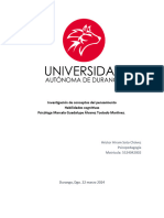 Investigación de conceptos del pensamiento