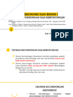 Ukuran Kecondongan Dan Keruncingan