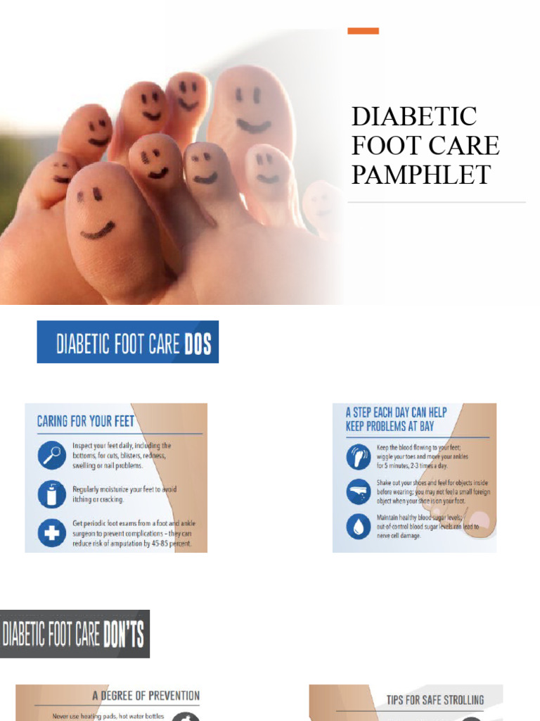 DIABETIC FOOT CARE PAMPHLET PDF