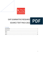 EAP Written Assignment Source Pack 2021 2022