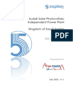 Sudair PV KSA - Enviromental and Social Impact Assessment