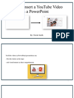 How To Insert A Youtube Video in A Powerpoint