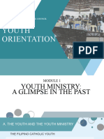 MODULE 1 (Youth Ministry)