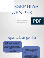 Konsep Bias Gender & Pug