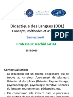 Didactique Des Langues (DDL) - S - 6