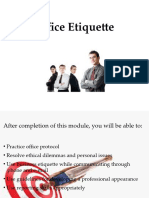 Office Etiquettes