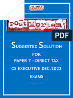 Paper 7A Direct Tax