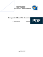 Retriggerable Monostable Multivibrator