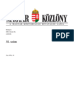 Magyar Közlöny 2008. Évi 32.