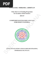 Samagra Shiksha Abhiyan: 5-Day State Level Training Programme For ...