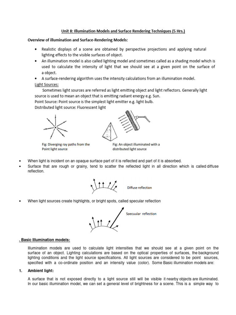 Graphics note 8 pdf graphics vision