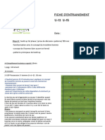 Fiche D'entrainement Build Up GK Patterns +decision