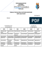 Jadwal Sepak Terjang