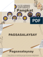 Pagsasalaysay 1