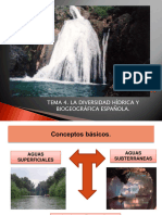 Tema 4. La Diversidad Hídrica y Biogeográfica Española