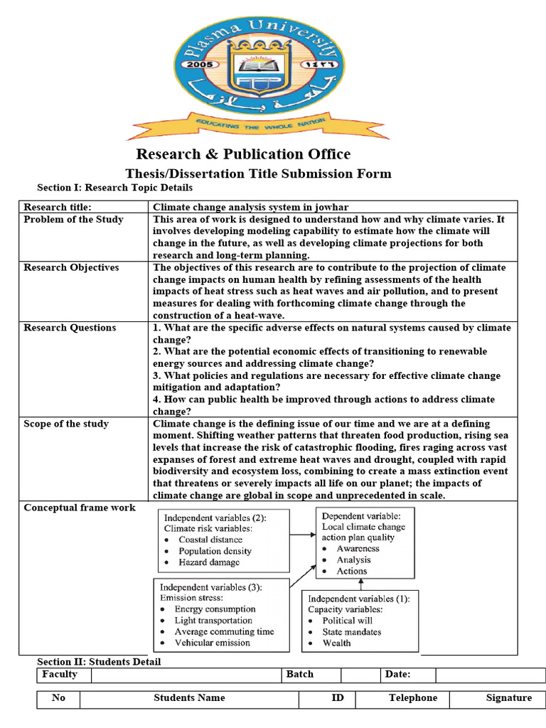 Climate Change Analysis Pdf Climate Change Climate Change Mitigation