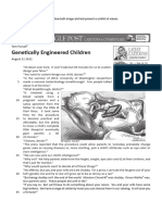 Genetically-Engineered-Children-1 Paper 1 Practice English