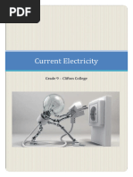 Current Electricity Notes and Worksheets 2023