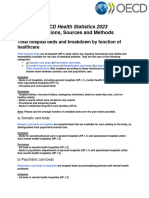 HEALTH - REAC - 15 - 2 - Hospital Beds by Function of Healthcare