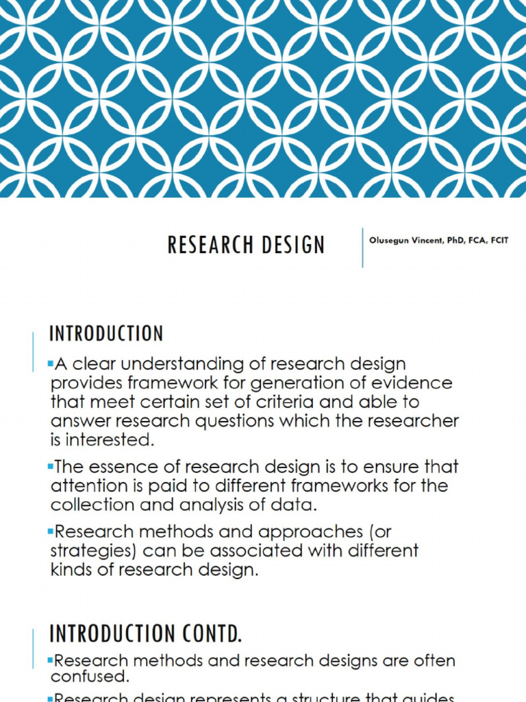 Research Design | PDF