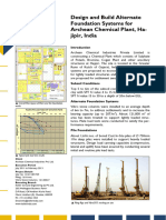 Design and Build Alternate Foundation Systems For Archean Chemical Plant, Ha-Jipir, India