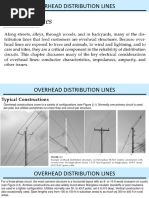 Components of Overhead Distribution System | PDF | Transformer ...