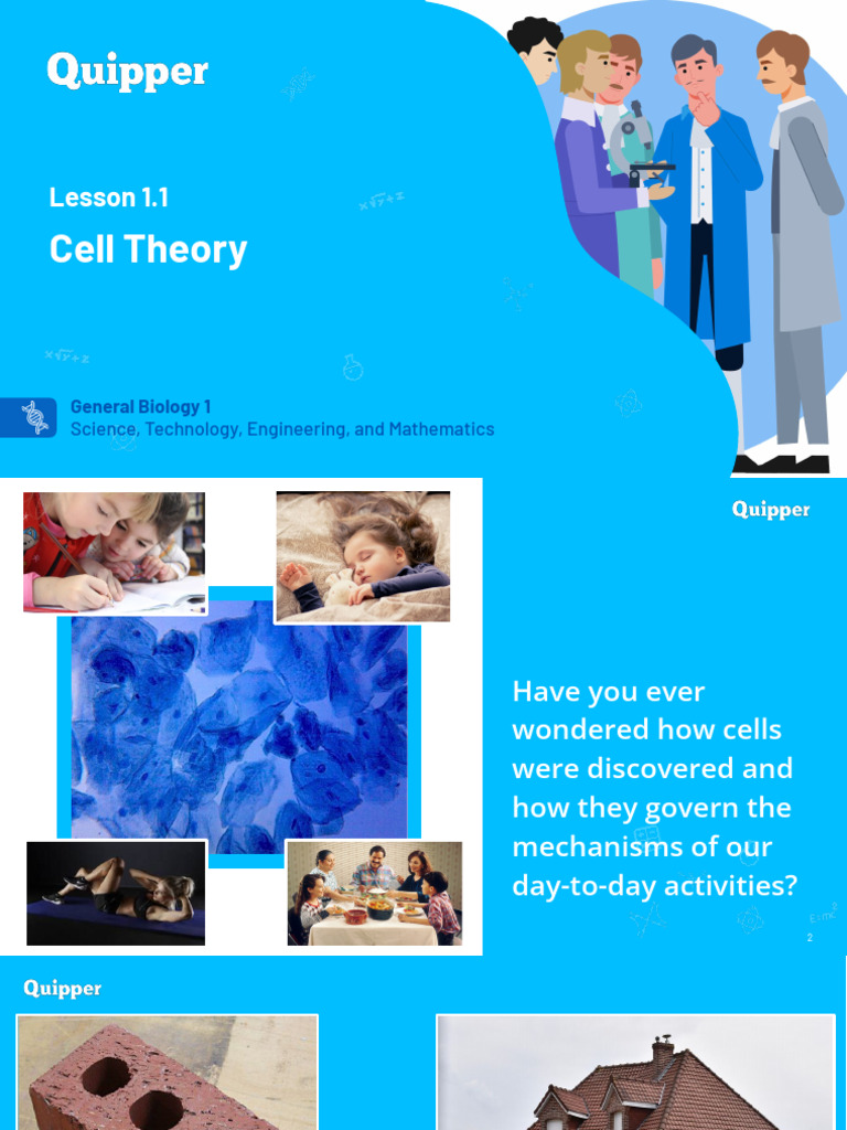 Introduction to Cell Theory | PDF | Cell (Biology) | Life Sciences