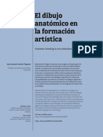 El Dibujo Anatómico en La Formación Artística: Anatomic Drawing in Arts Education