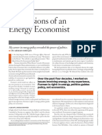 Confessions of An Energy Economist: My Career in Energy Policy Revealed The Power of Politics