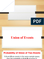Union of Events