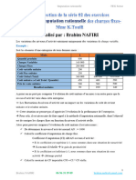 La Correction Des Exercices Imputation Rationnelle - Ex 1 & 2 & 3