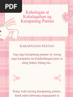 Kahulugan at Mga Uri NG Karapatan | PDF