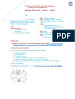 GUÍA 1 PERIODO II LENGUAJE-CIENCIAS-INGLÉS