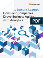 ANALYTICS LESSONS LEARNED AZURE