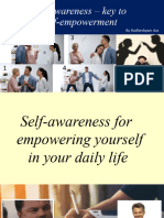 SESSION 1 Self-Awareness - Key To Self Empowerment
